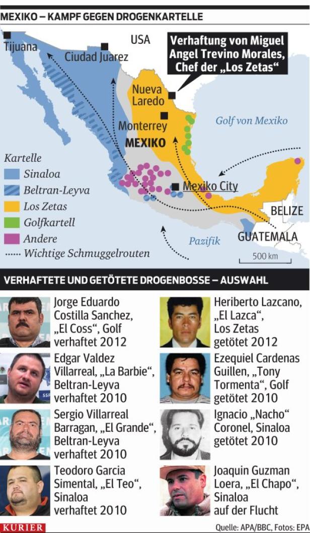 Mexiko: Berüchtigter Drogenboss festgenommen