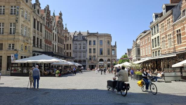 Flämische Innenstadt.