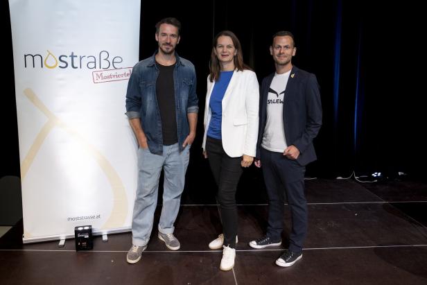 Neureuther mit Kerstin Suchan und Georg Trimmel