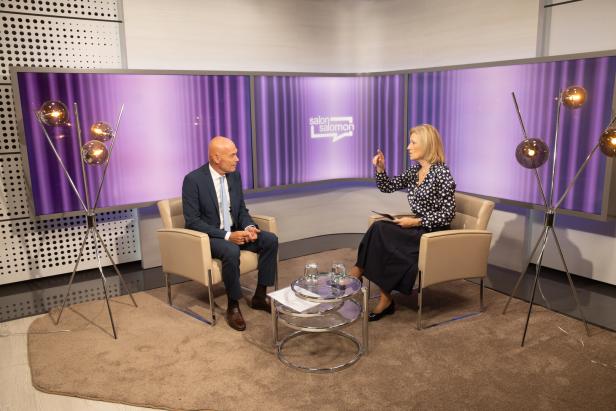Andreas Rudas zu KURIER TV-Gast im "Salon Salomon" Andreas Rudas