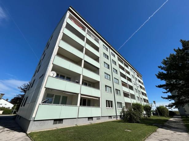 Ein typischer Gemeindebau in Wiener Neustadt