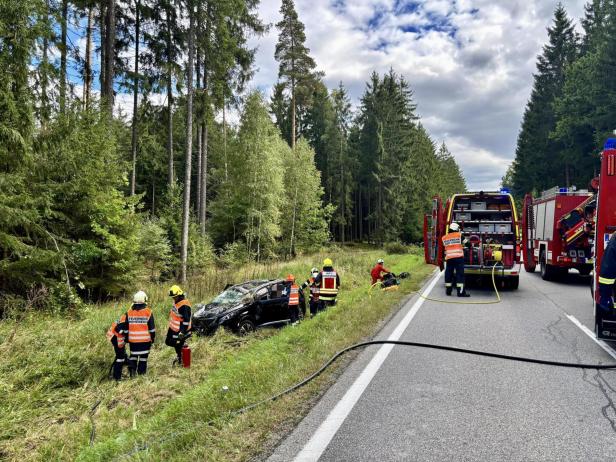 Einsatz der Freiwillige Feuerwehr Stadt Gmünd