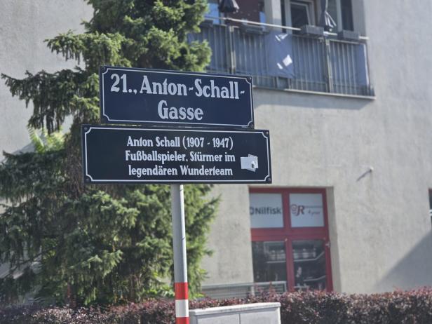 Die Anton-Schall-Gasse in Floridsdorf