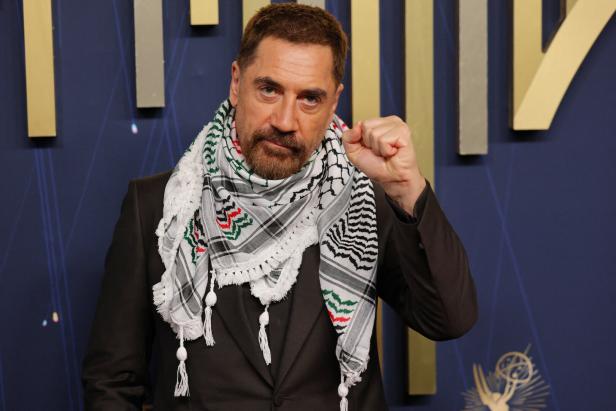 Schauspieler Javier Bardem bei den Emmys.