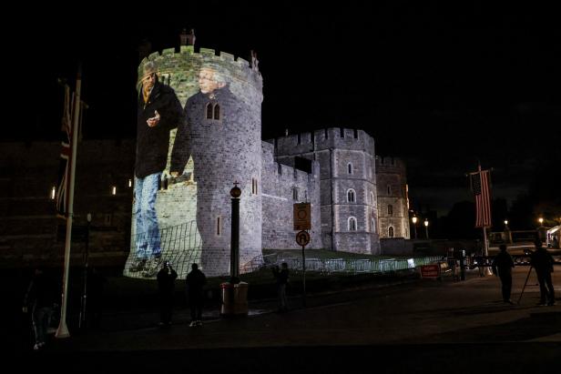 Foto von Prinz Andrew und Epstein auf Schloss Windsor