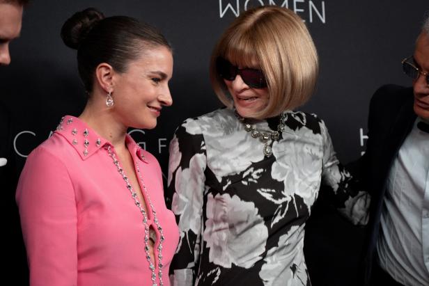 Anna Wintour bei der „Kering Foundation's Caring for Women“-Dinner-Veranstaltung in New York.