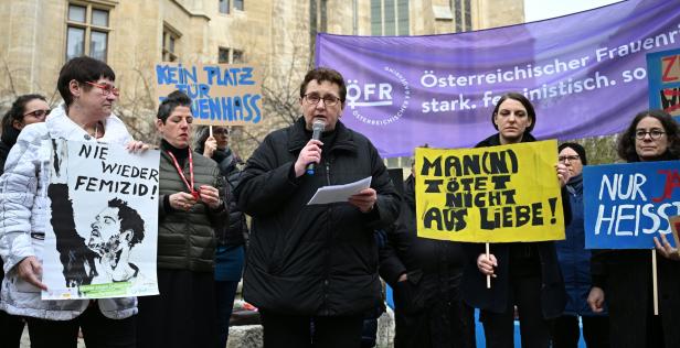 Österreichischer Frauenring AKTION ÖSTERREICHISCHER FRAUENRING (ÖFR) "SCHREITAG GEGEN FEMIZIDE" - AUFSCHREI GEGEN FRAUENMORDE: FRIEBEN