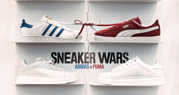 Die Miniserie „World War Shoe: Adidas vs. Puma“.