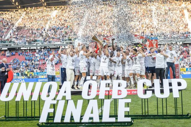 FUSSBALL: UNIQA ÖFB CUP / FINALE / RZ PELLETS WAC - TSV EGGER GLAS HARTBERG