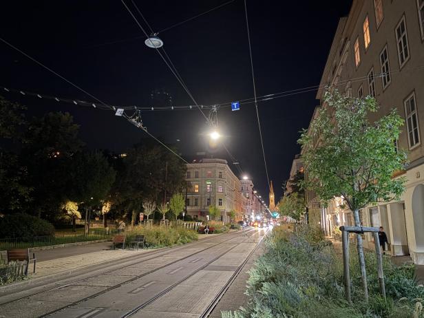 iPhone Air im Nachtmodus