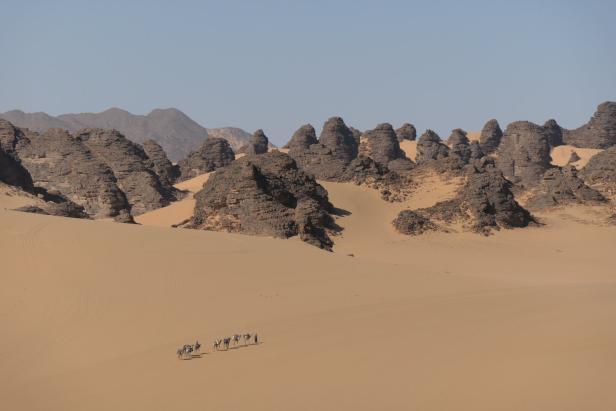Algerische Sandwüste.