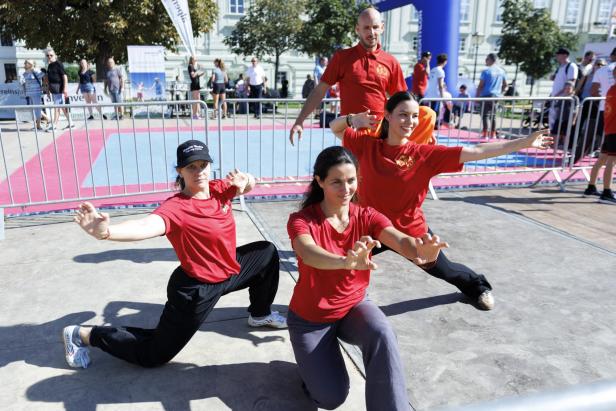Hunderttausende beim "Tag des Sports" am Wiener Heldenplatz
