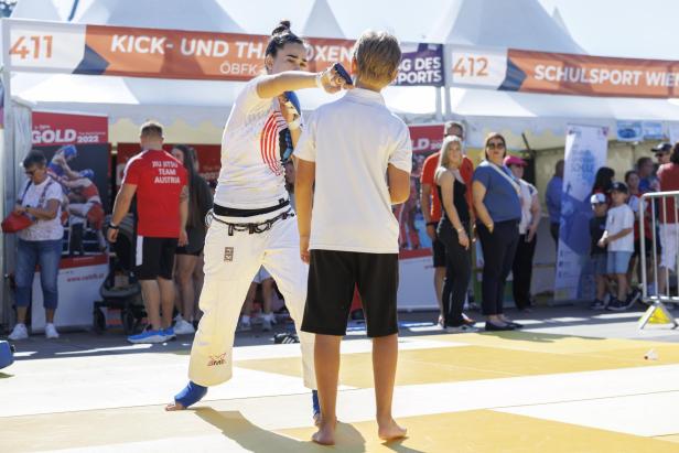 Hunderttausende beim "Tag des Sports" am Wiener Heldenplatz
