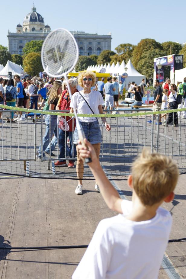 Hunderttausende beim "Tag des Sports" am Wiener Heldenplatz
