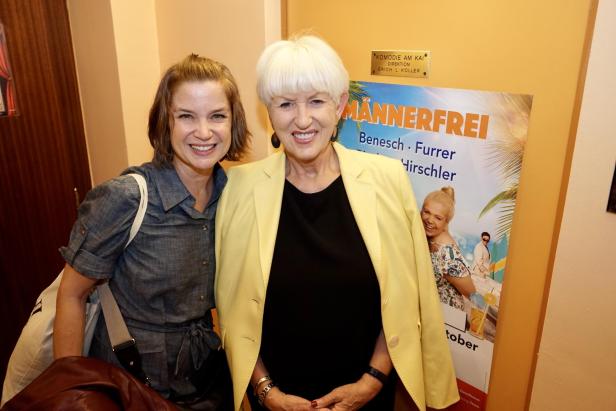 Caroline Vasicek und Maria Rauch-Kallat