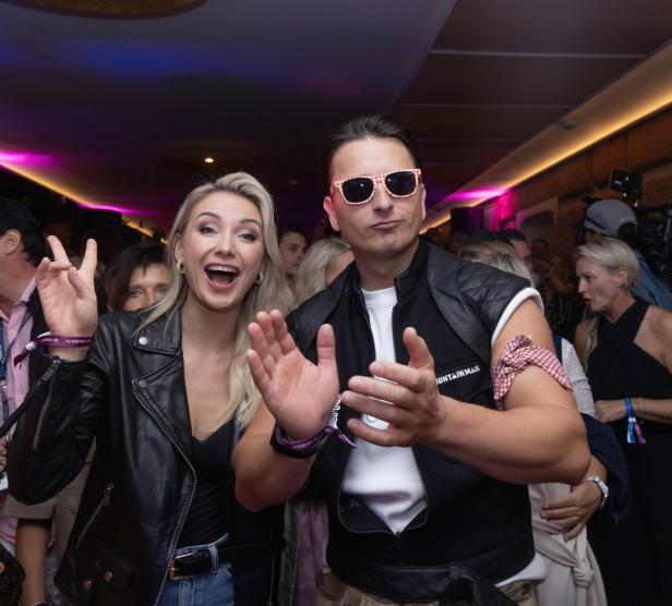 Anna-Carina Woitschack und Andreas Gabalier 