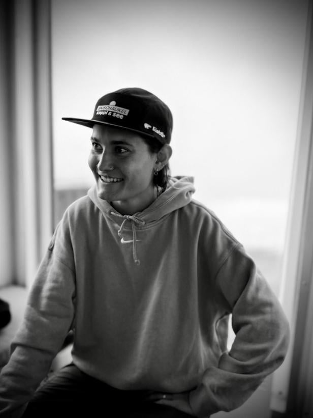 Die Tiroler Ski-Freestylerin Lara Wolf holte heuer WM-Silber im Slopestyle