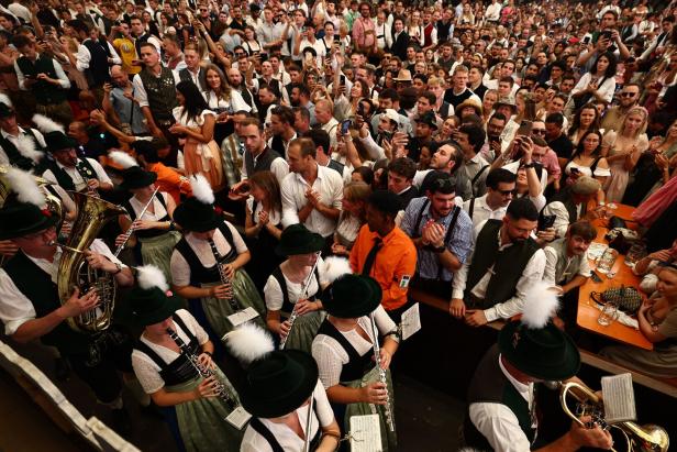 Official start of Oktoberfest 2025 in Munich