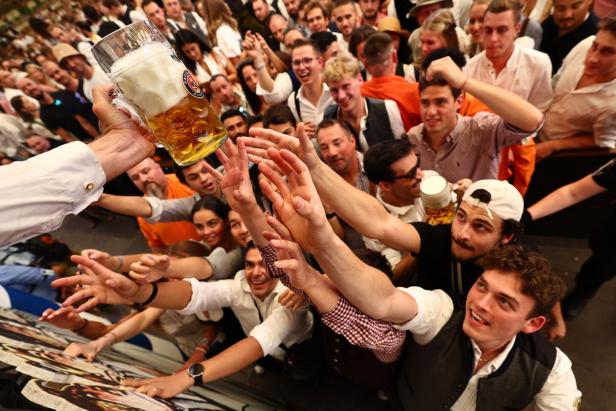 Official start of Oktoberfest 2025 in Munich