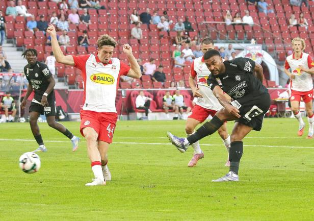Maurice Malone war beim 2:0-Sieg von Sturm in Salzburg der Mann des Spiels