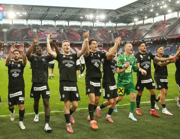 Drei Spiele ohne Sieg: Meister Sturm stürzt Salzburg in die Krise