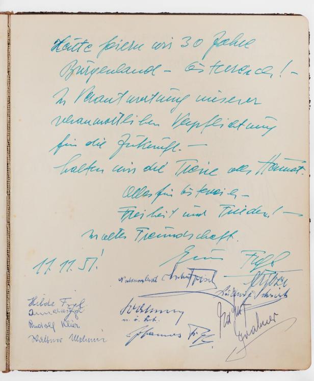 Dokument aus dem Staatsarchiv.