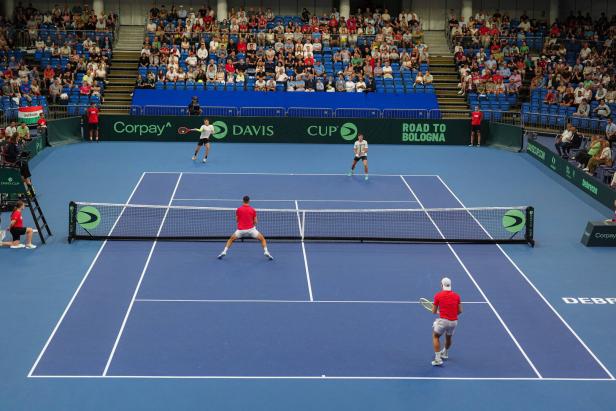Davis Cup qualifier second round - Hungary vs Austria Davis Cup qualifier second round - Hungary vs Austria
