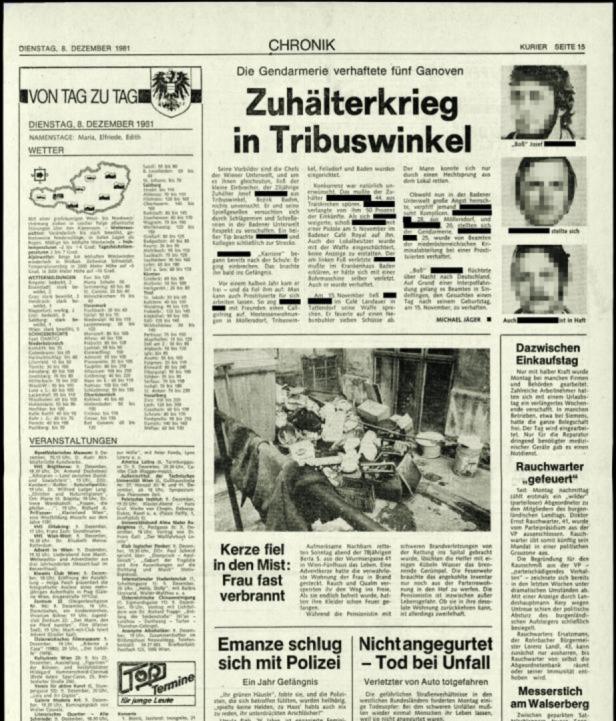 Seit den 1980er-Jahren verfolgte auch der KURIER medial die kriminelle Karriere des Ex-Rotlichtkönigs mit besten Kontakten in die Unterwelt.