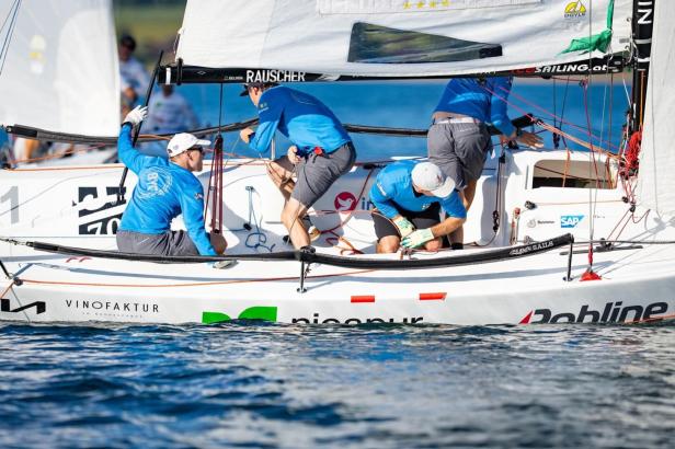 Segelboot des burgenländischen Yacht-Clubs