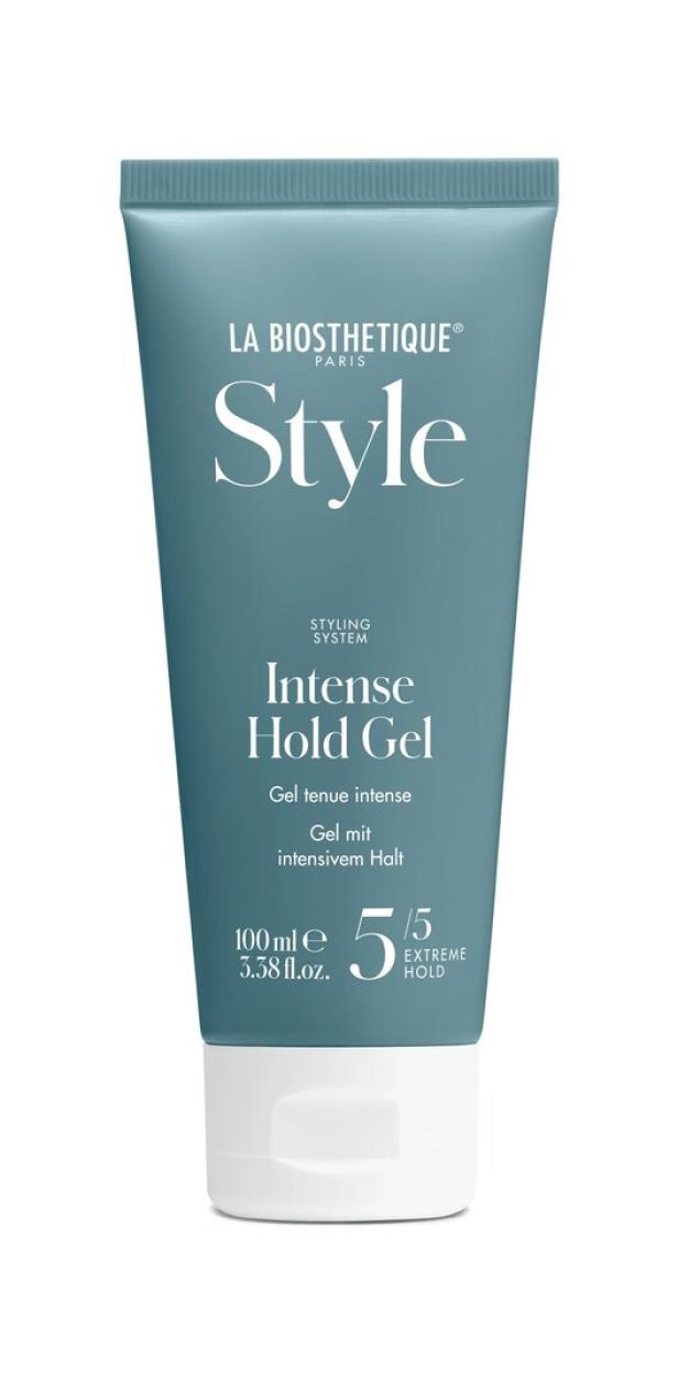 Eine Tube „La Biosthétique Style Intense Hold Gel“ mit extrem starkem Halt.