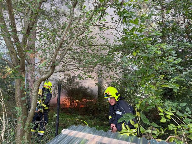 Die Feuerwehr musste zu sechs Bränden in Guntramsdorf ausrücken
