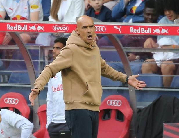 Angespannt: Salzburg-Trainer Thomas Letsch