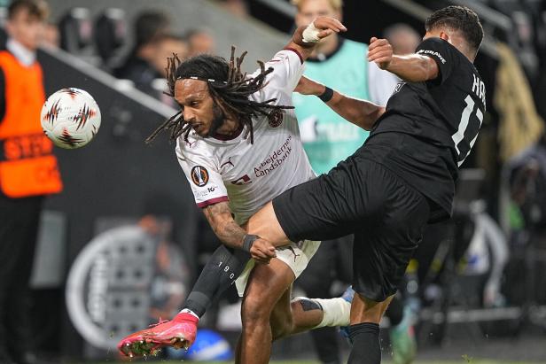 UEFA Europa League - FC Midtjylland vs SK Sturm Graz Viele Zweikämpfe bei Sturms 0:2 bei Midtjylland.