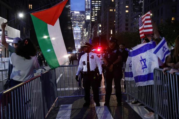 US-UN-DIPLOMACY-UNGA-ISRAEL-PALESTINIAN-CONFLICT-PROTEST
