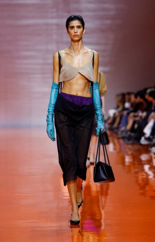 Prada presents its Spring/Summer 2026 creations at Milan Fashion Week