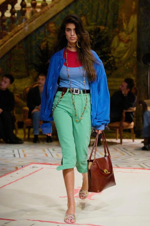 Model für Versace