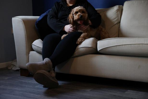 Rochdale grooming gang victim at her home in England