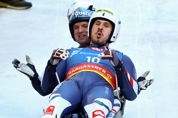 Seit 2023 rodelt Wolfgang Kindl auch im Doppelsitzer - an der Seite von Thomas Steu