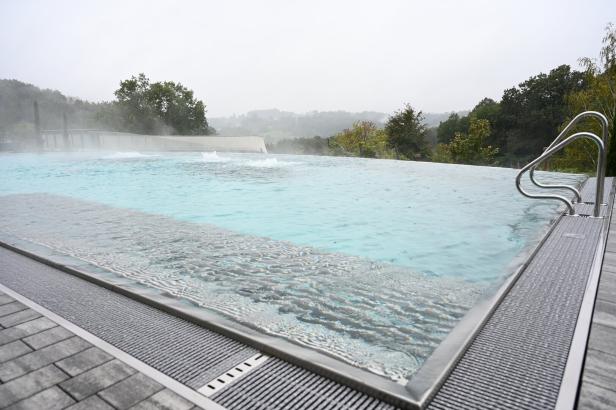 Infinity Pool im Allegria Resort Stegersbach
