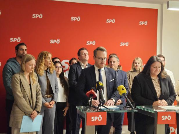 Mehrere Mitglieder der SPÖ Tirol.
