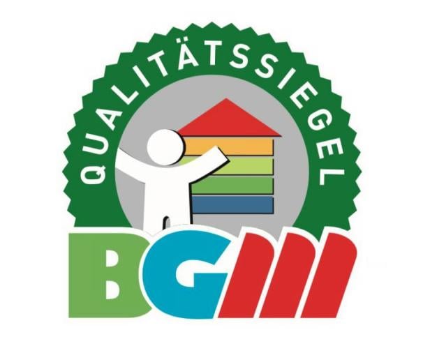 Qualitätssiegel des BGM (Betriebliches Gesundheitsmanagement)