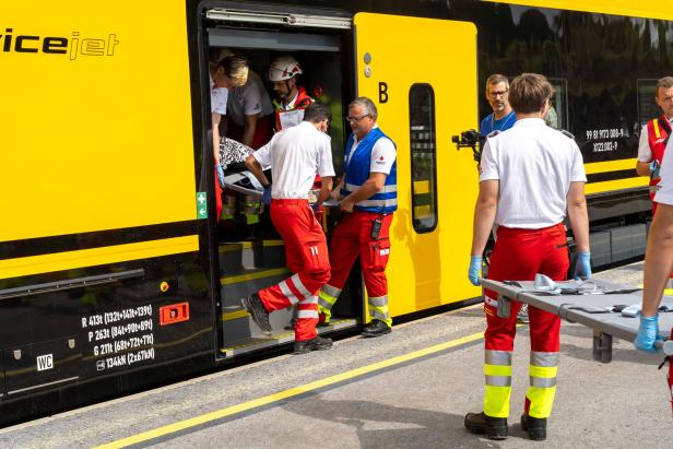 Großeinsatz im Koralmtunnel zum Abschluss der Übungsphase