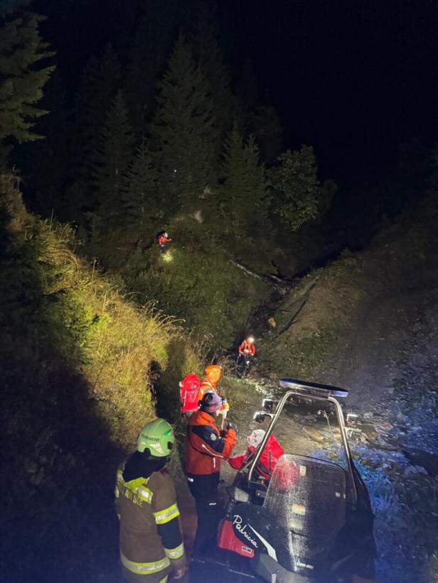 Zwei nächtliche Einsätze für Bergretter aus Zell am See