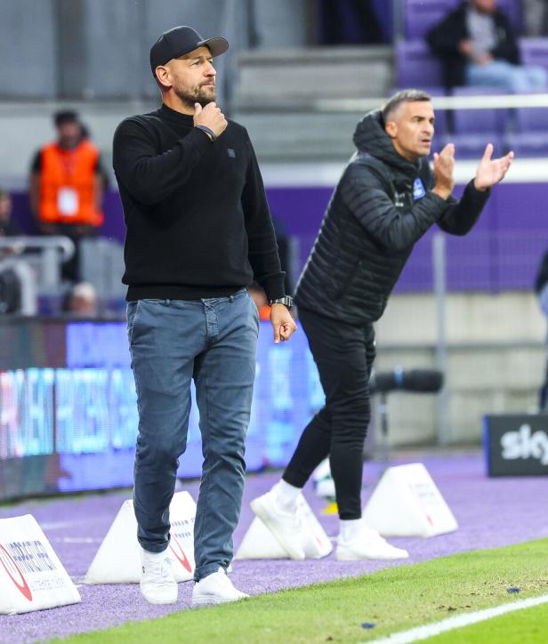 FUSSBALL/BUNDESLIGA/ADMIRAL BUNDESLIGA/9. RUNDE FUSSBALL BUNDESLIGA: FK AUSTRIA WIEN - BLAU-WEISS LINZ