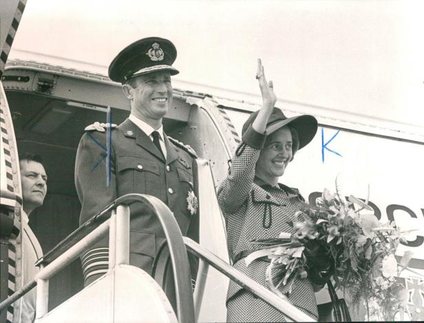König Baudouin und Königin Fabiola von Belgien