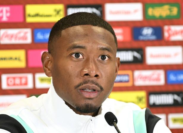 FUSSBALL: PK ÖFB-TEAM VOR SPIEL GEGEN SAN MARINO: ALABA FUSSBALL: PK ÖFB-TEAM VOR SPIEL GEGEN SAN MARINO: ALABA