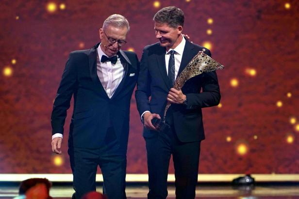 Peter Stöger und Oliver Glasner auf der Sporthilfe Gala