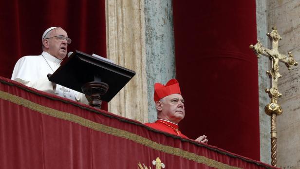 Papst rief zu Frieden in aller Welt auf