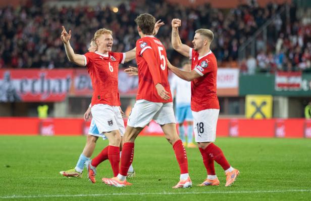 FUSSBALL - WM-QUALIFIKATION: ÖSTERREICH - SAN MARINO FUSSBALL - WM-QUALIFIKATION: ÖSTERREICH - SAN MARINO