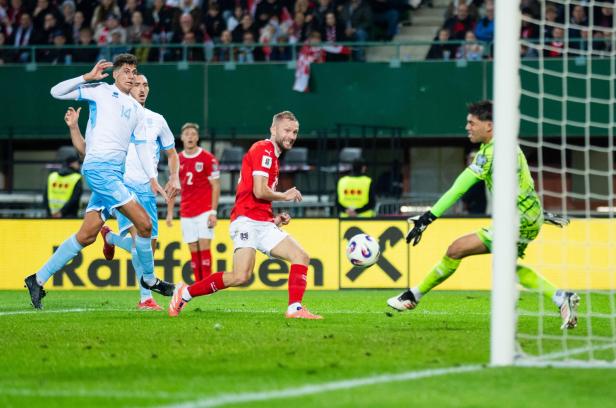 FUSSBALL - WM-QUALIFIKATION: ÖSTERREICH - SAN MARINO ÖFB-Noten nach 10:0-Rekordsieg: Arnautovic stellte alle in den Schatten